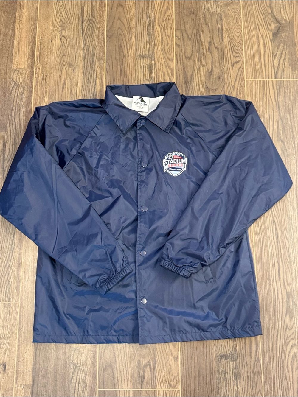Augusta NHL 2016 Stadium Series Coors Light Colorado Lined Windbreaker w/ Snaps